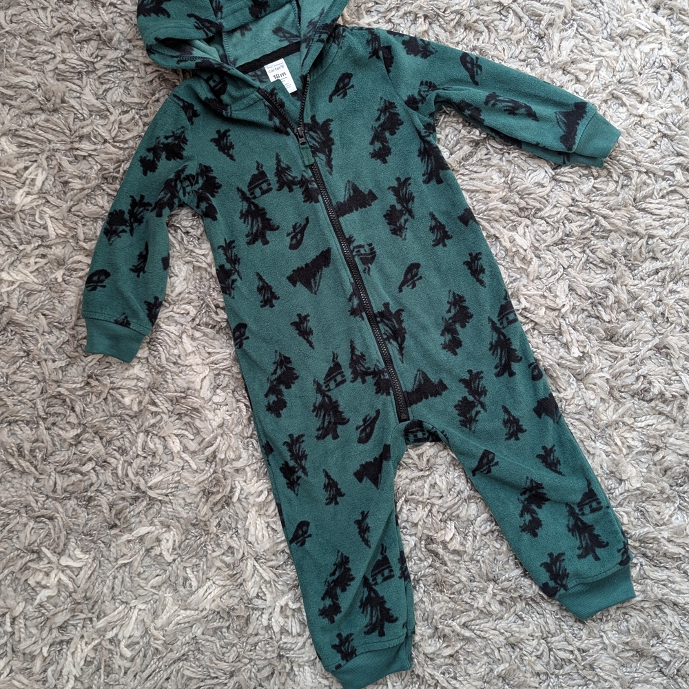 Carter's Fleece Romper Size 18M